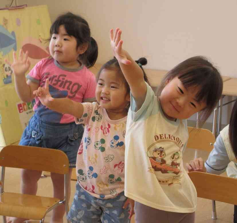 英語レッスンの様子【0・1・2歳児】