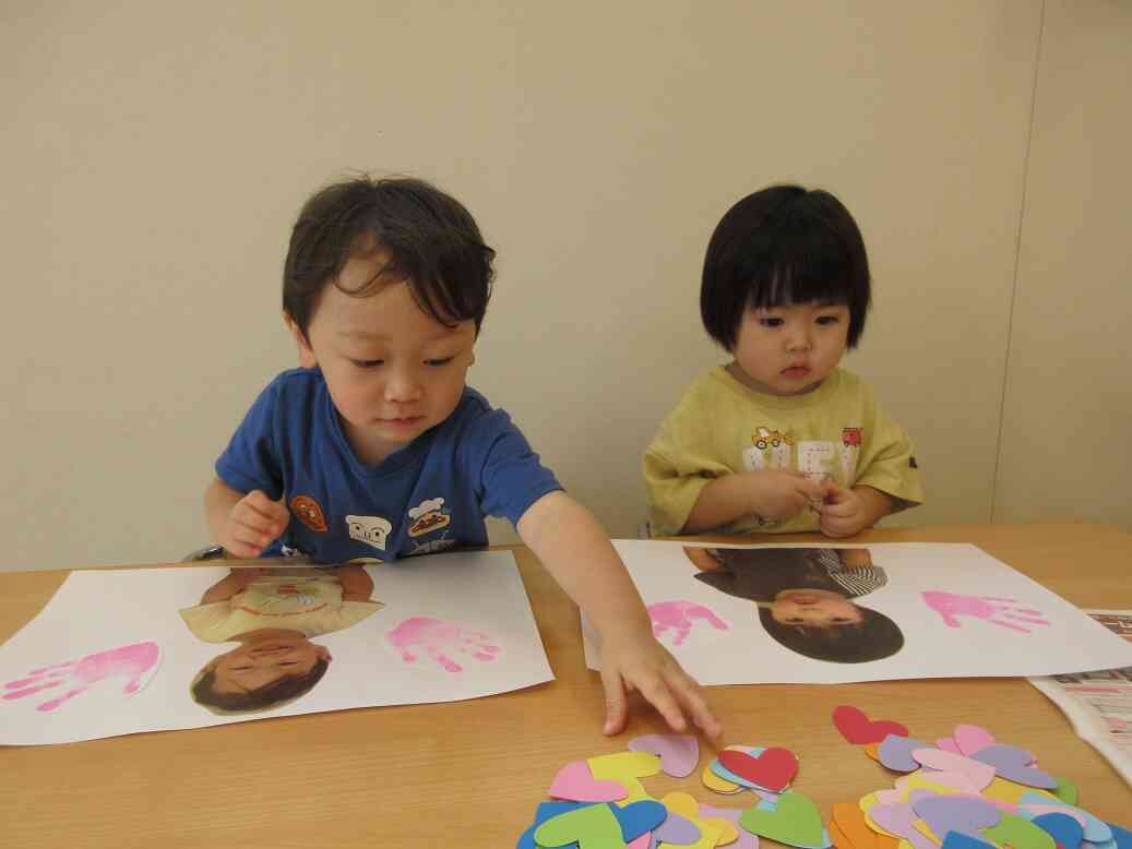 運動会準備の様子【あひる組・うさぎ組】