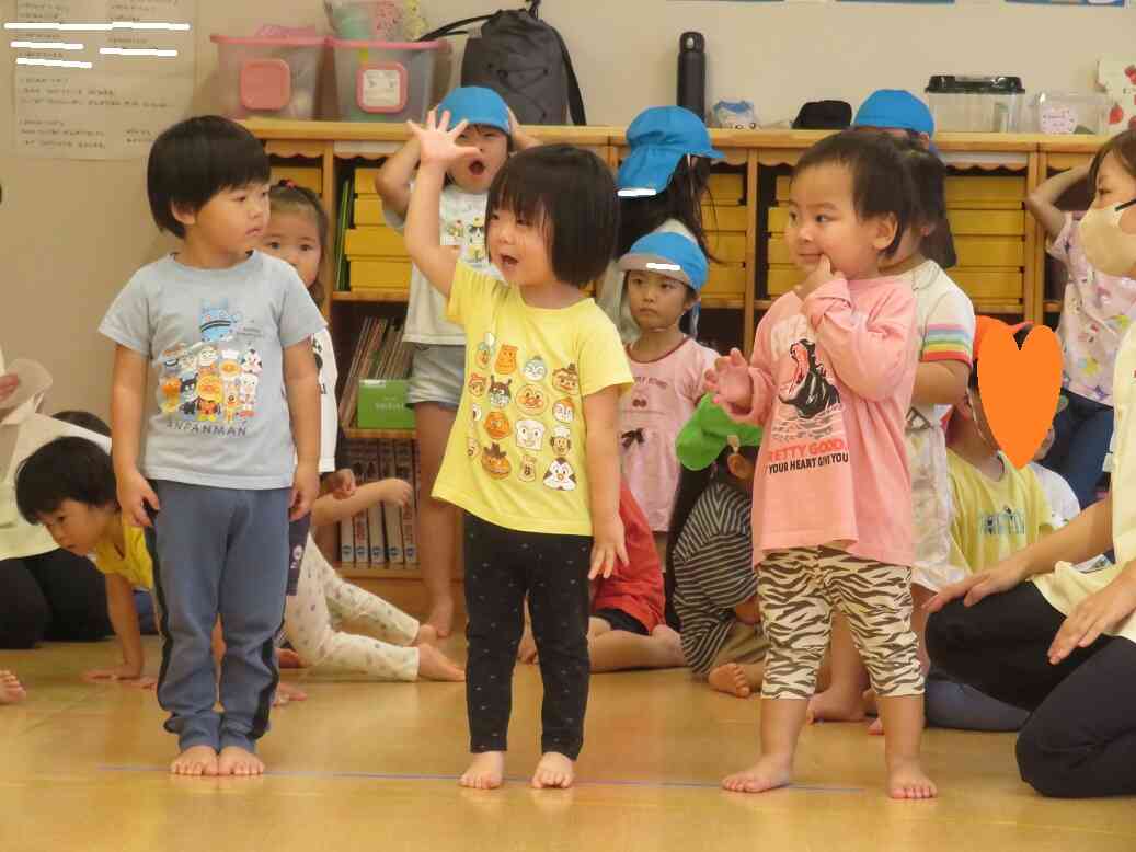 元気にお返事「はーい！」