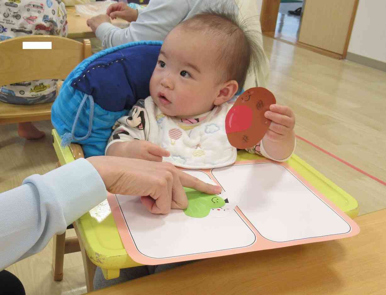 どこに貼ろうかな~?