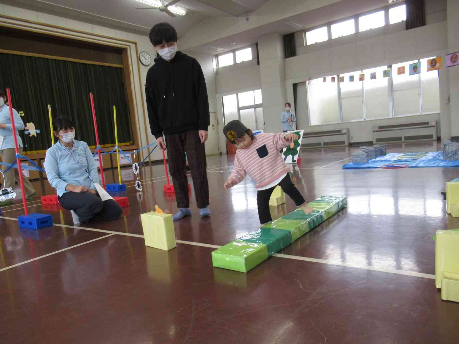 ちびっこ忍者、橋渡りの術！