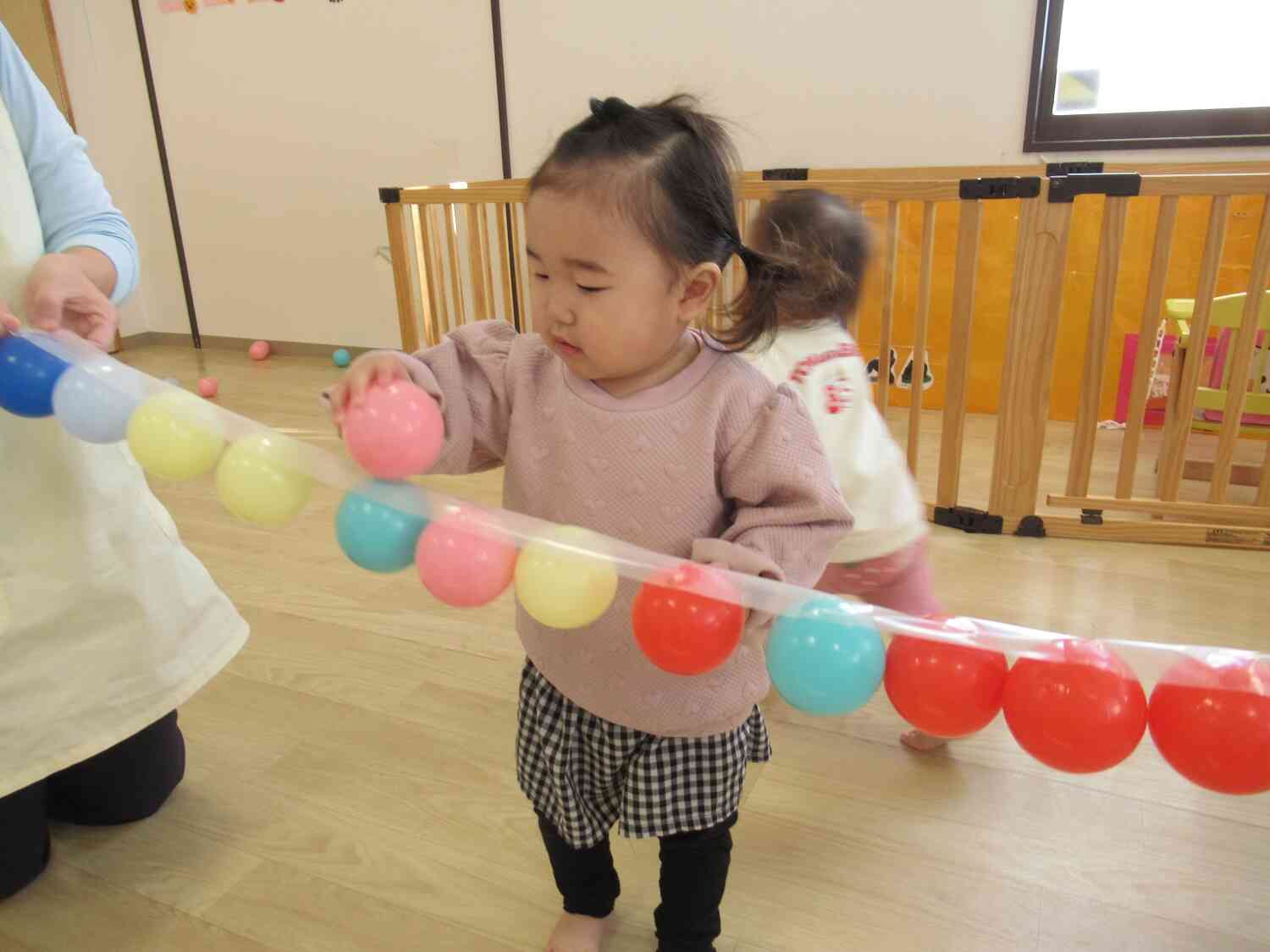 真剣な表情で・・・♪