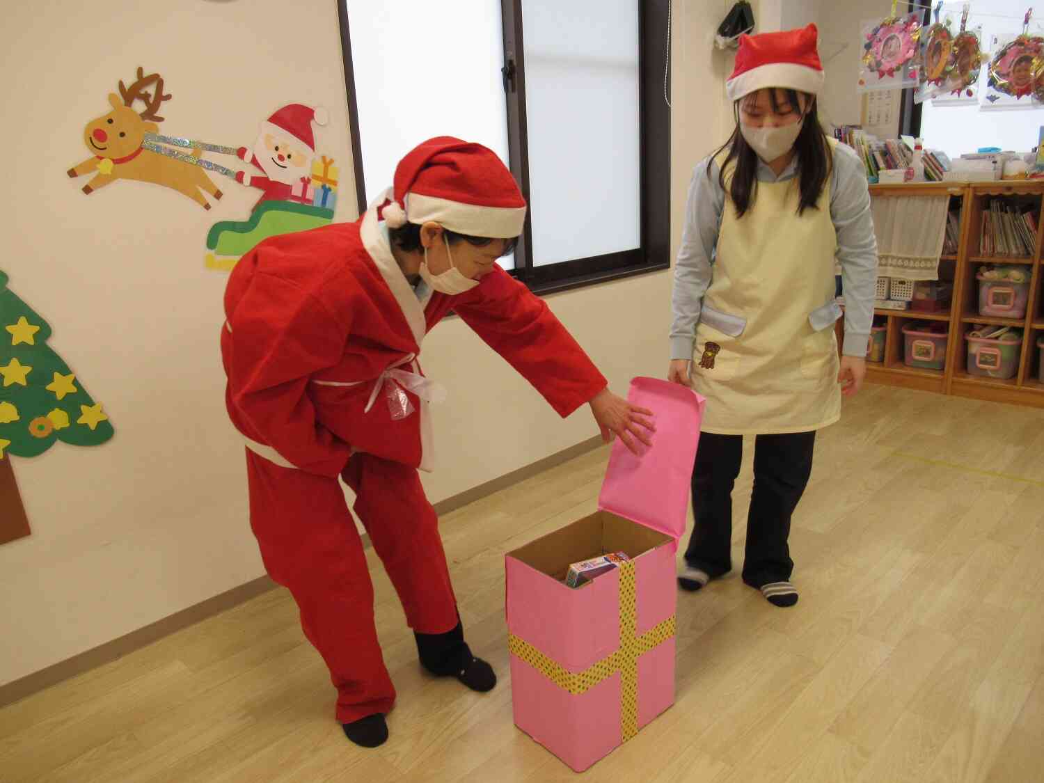 サンタさんだー！！