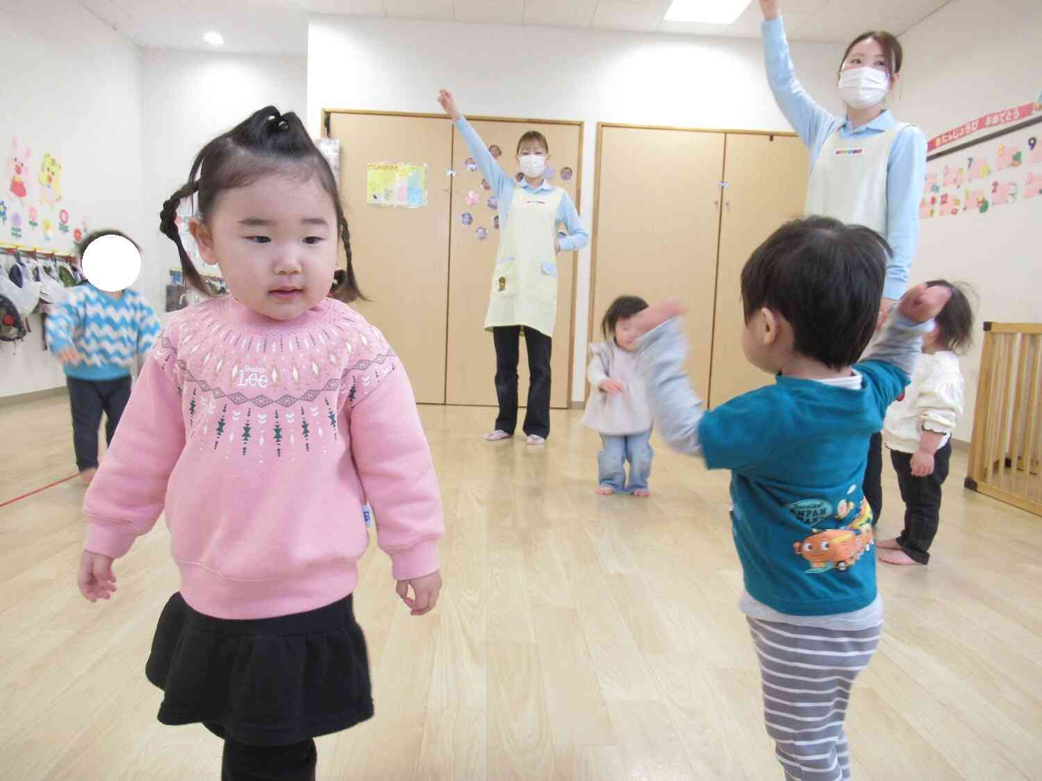 体をたくさん動かそう！