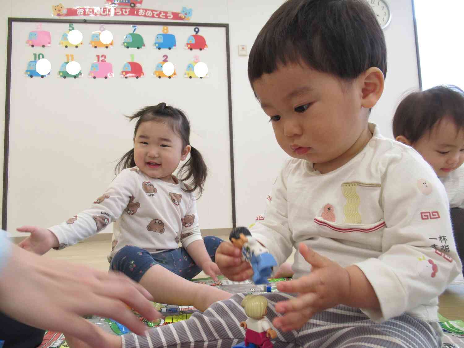 お人形さんでも遊んだよ！