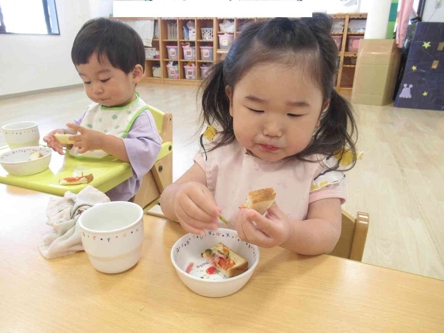 もぐもぐ♪