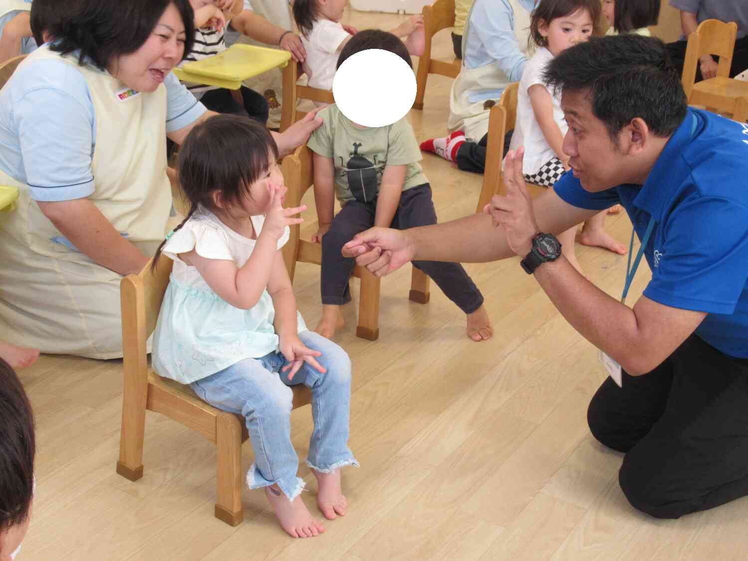 保育参加②～英語教室～