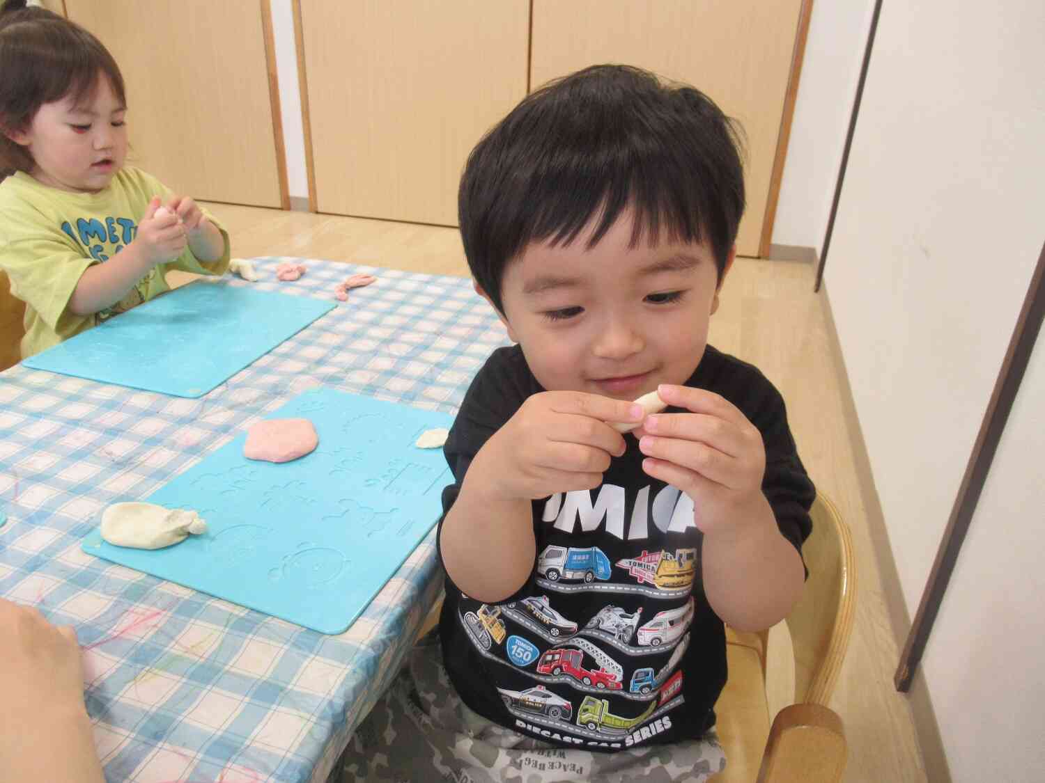 ☆小麦粉粘土遊び☆