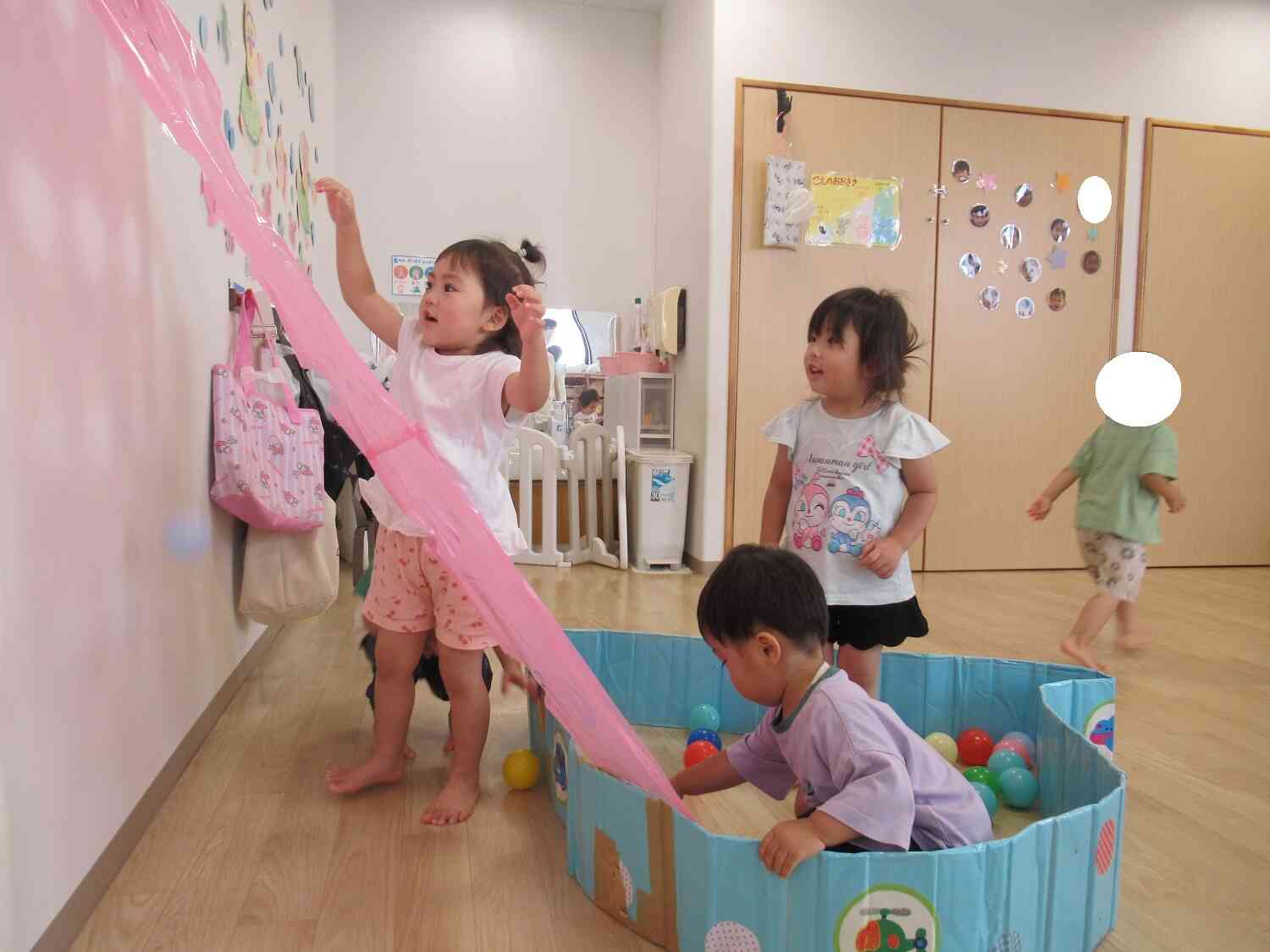 楽しいな！ボール遊び！