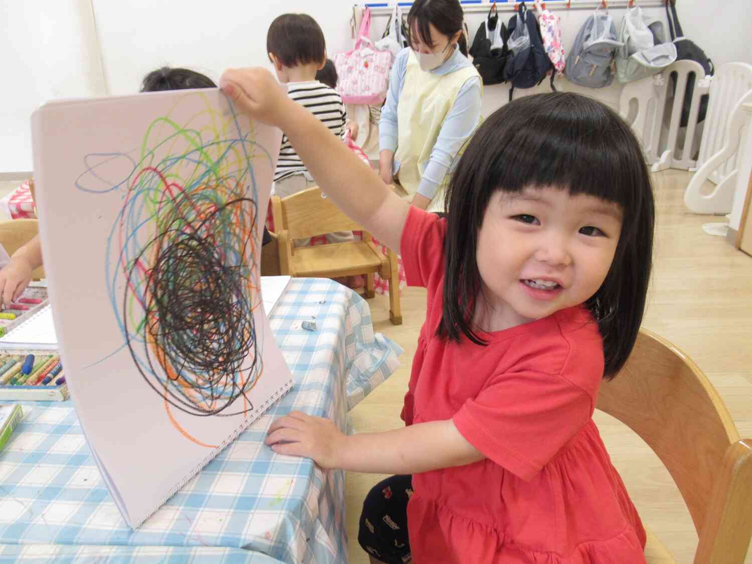 お部屋での様子♪