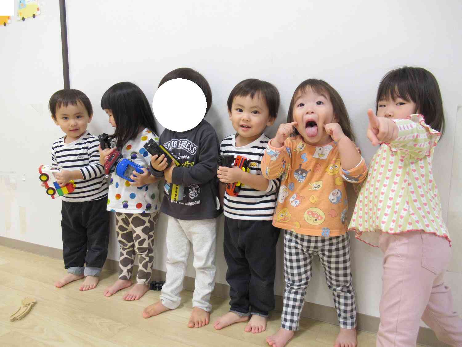 みんなでポーズ☆ミ