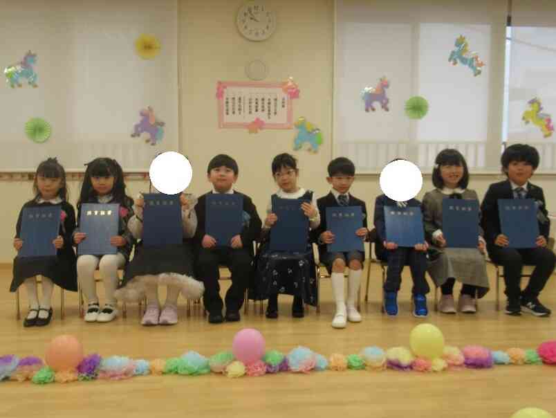 令和6年度　卒園式がありました