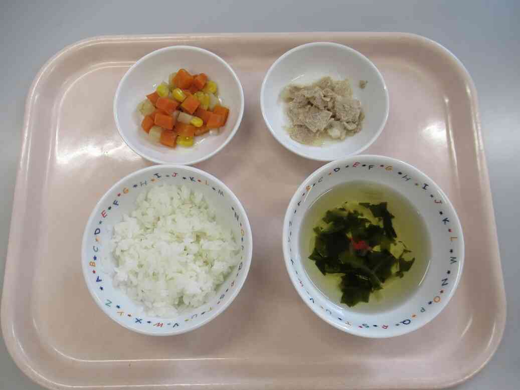 ５月２７日の給食（後期食）