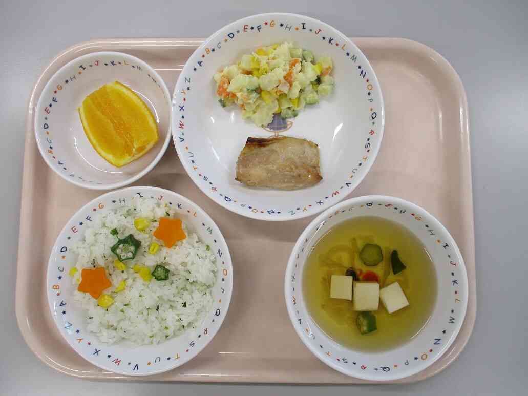 ８月７日の給食