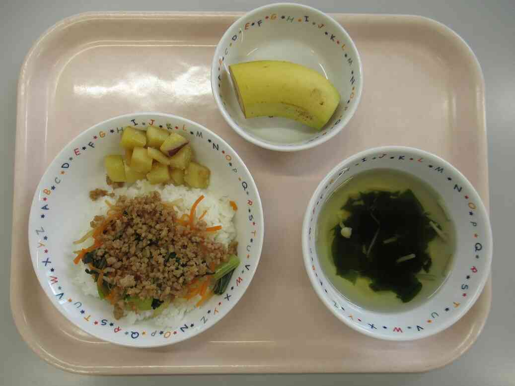 ８月２０日の給食