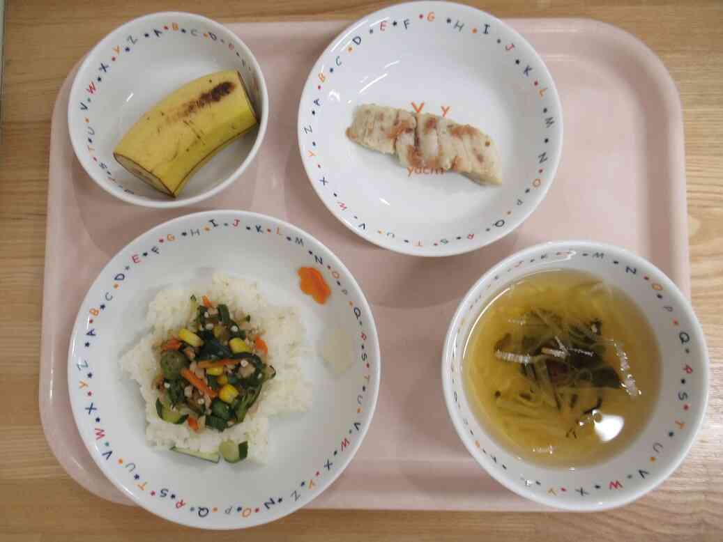８月２７日の給食