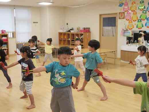よさこいの練習を頑張っています！