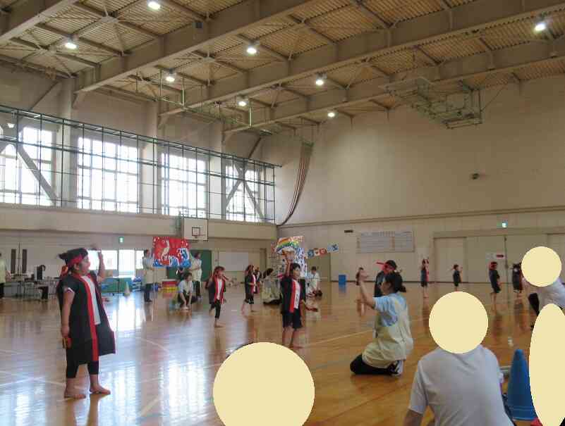 3～5歳児による『よさこい』