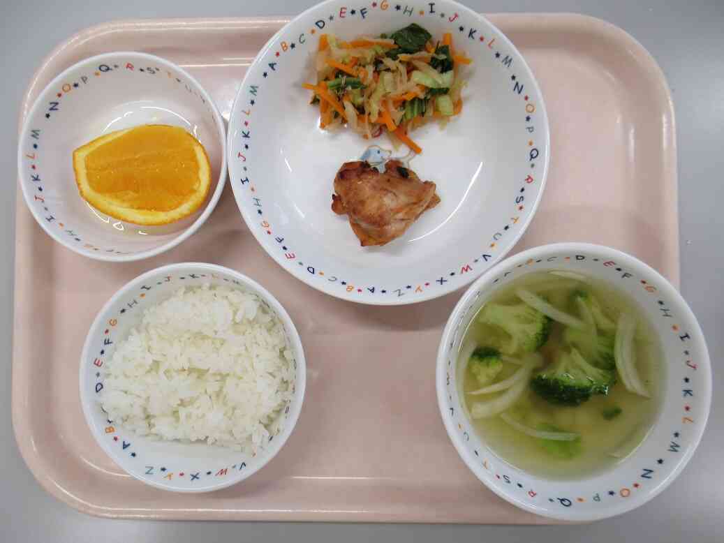 9月１８日の給食