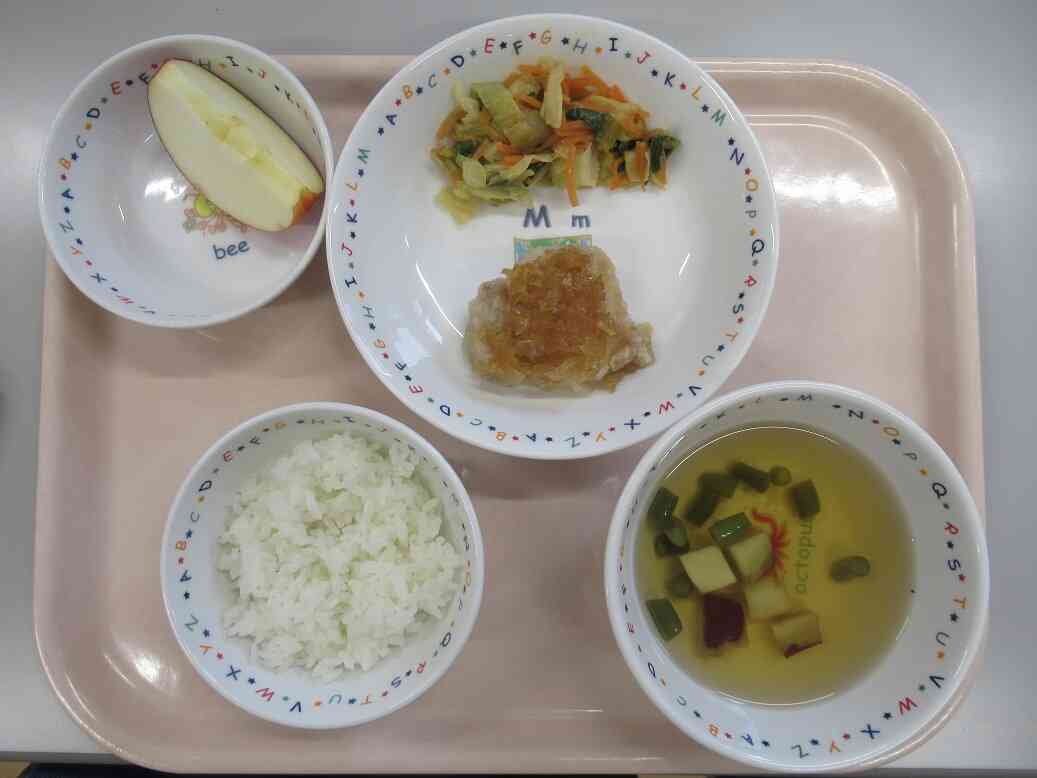 ９月３０日の給食