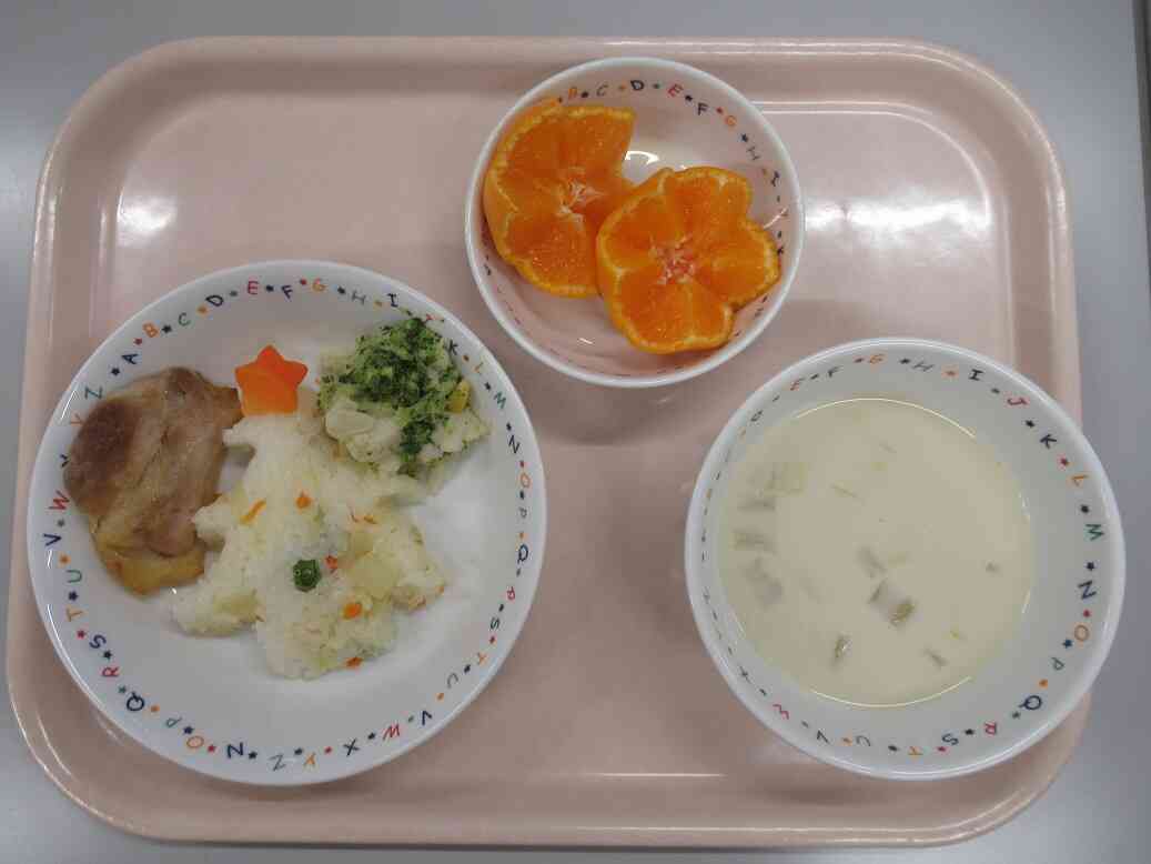 12月25日の給食