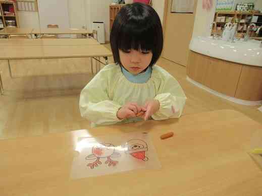 ステンドグラスを作りました！