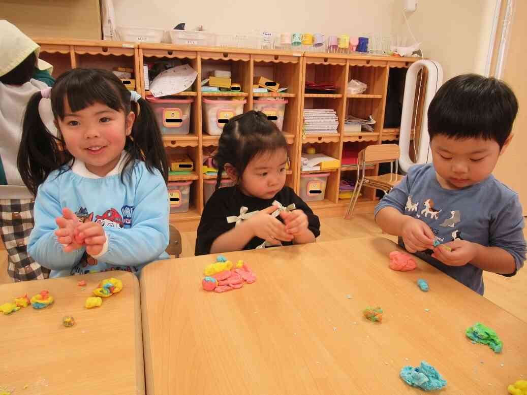 お兄さんお姉さん達と一緒♪