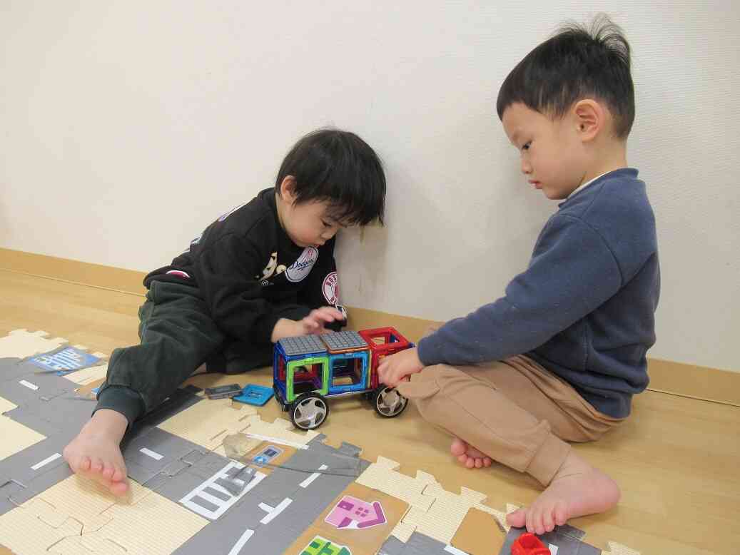 2歳児クラス、来年度の進級に向けて...