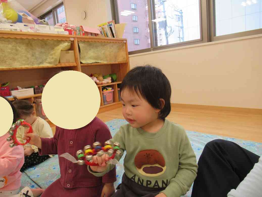 楽器遊び楽しいね！