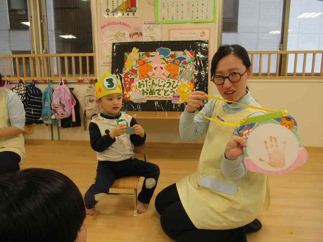 誕生児さんにインタビュー