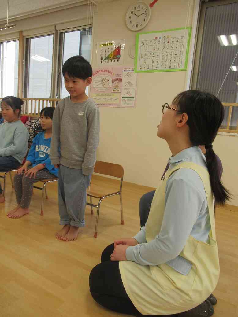 大きな声で進学先を言えたよ！