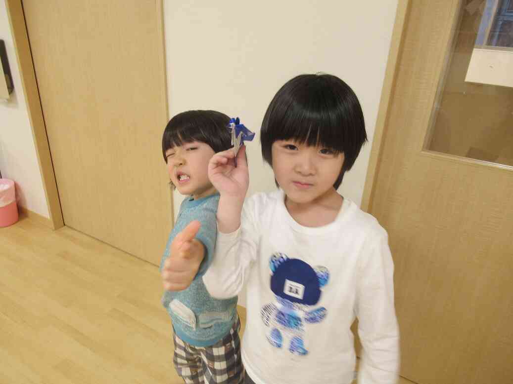 進級しましたよ！（3・4・5歳児クラス）