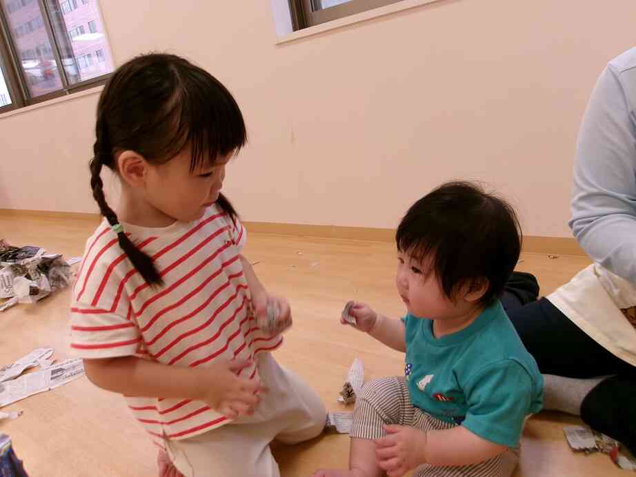 室内活動(乳児クラス)