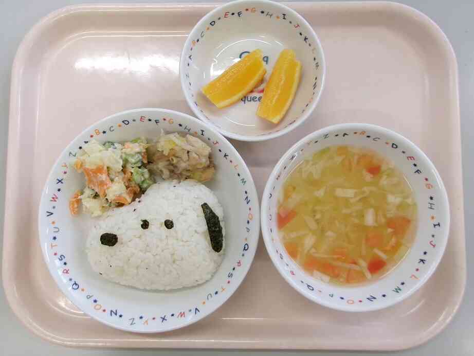 ７月のお誕生会メニュー