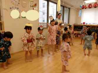 みんなで盆踊り♫