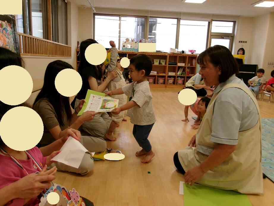 保護者に感謝を込めてプレゼント♪