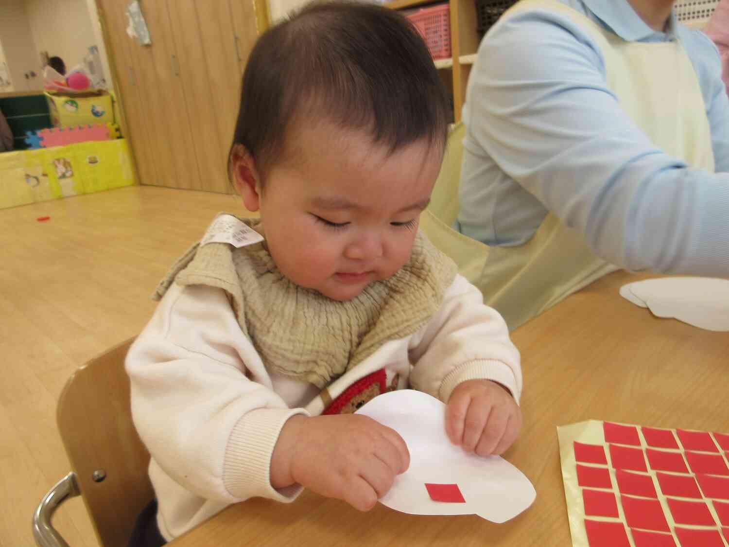 チューリップの製作をしました