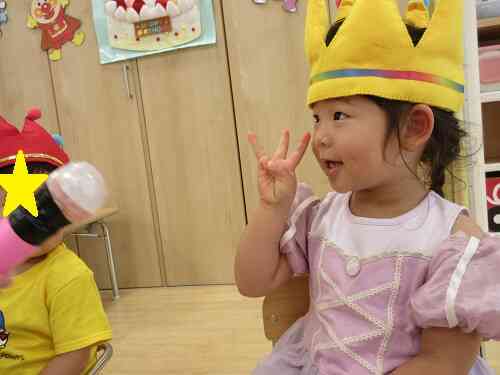 8月生まれのお友達のおたんじょう日会でした！