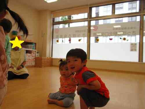 異年齢のお友達とのかかわり♪