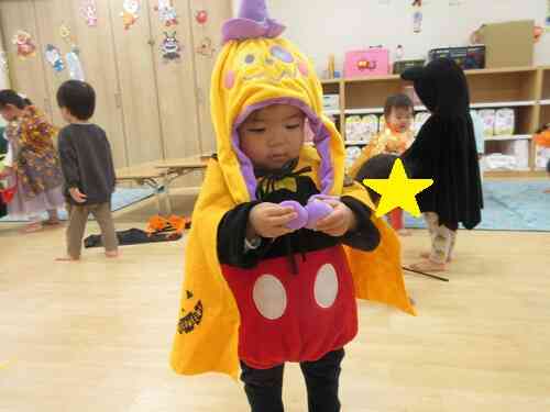10月31日ハロウィンをしました！