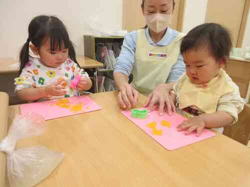 はじめての寒天遊び！