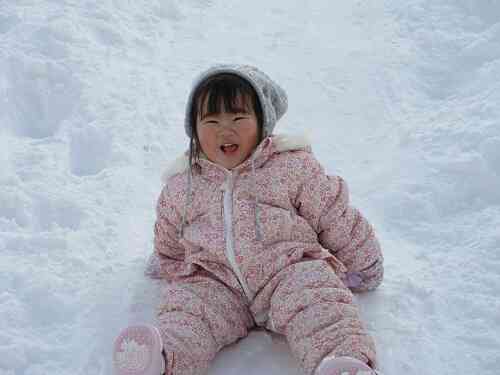 おもいっきり雪遊び♪