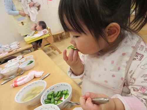 給食で食べたよ～♪