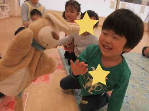 ハイタッチ♪