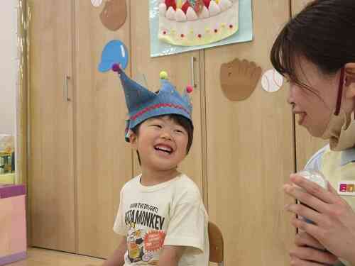お誕生日会の様子⭐お誕生日の園児がいる月は必ず開催しています！