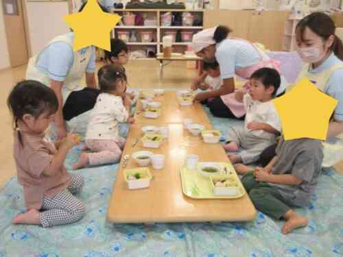 お弁当を食べたよ！
