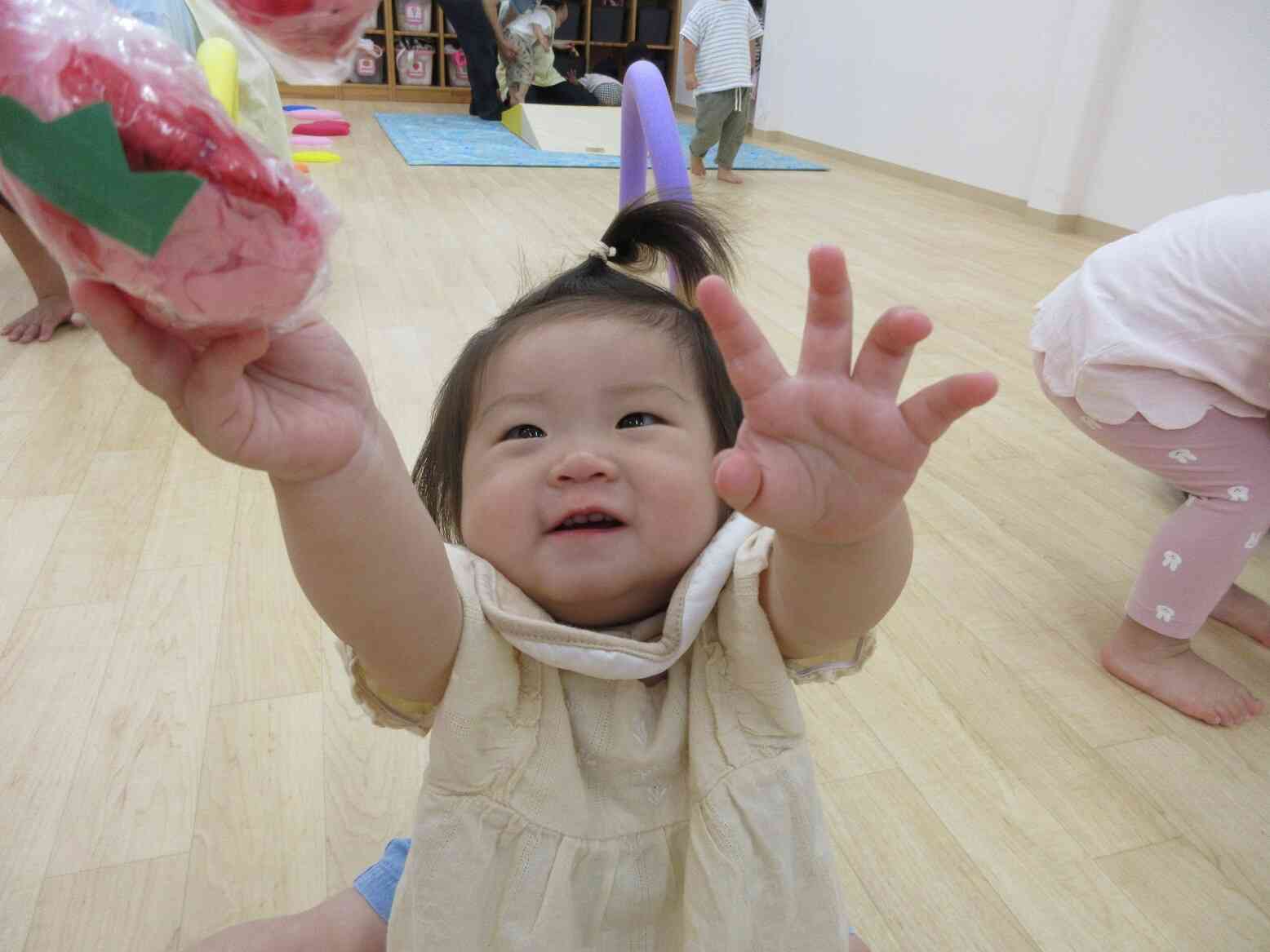 小さな私たちもできたよ!