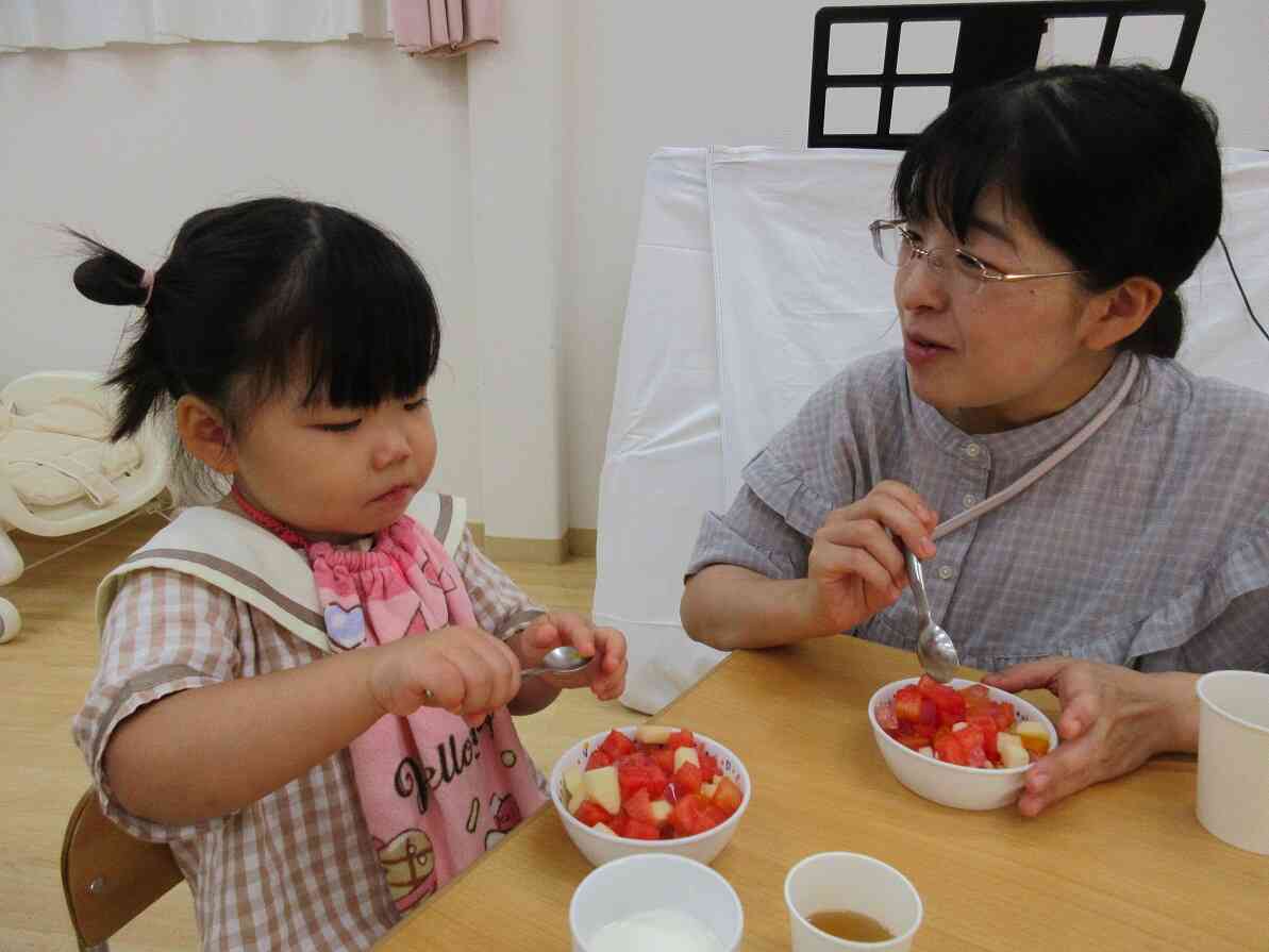 おいしいなぁー！おかわりも欲しいな！
