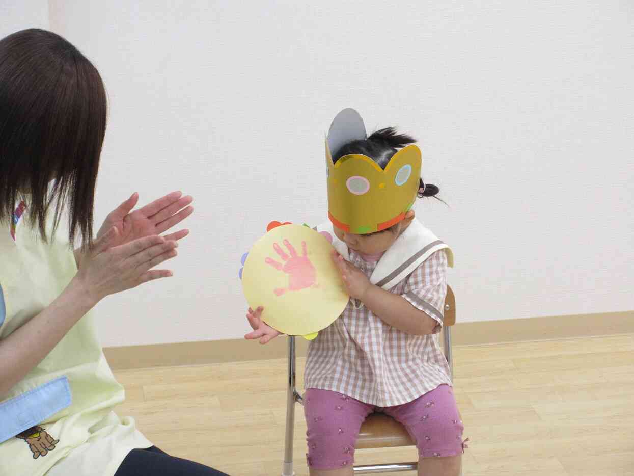 可愛いお誕生カードをもらったよ