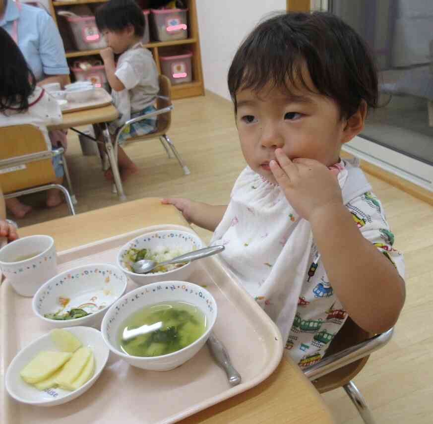 うん！おいしいぞ！